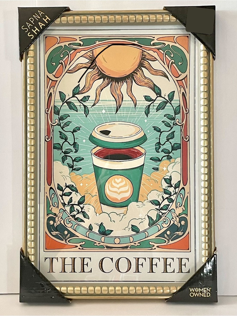 Sapna Shah "The Coffee" Tarot Art Print